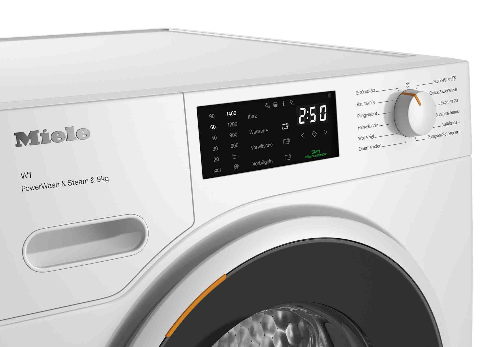 Miele Waschmaschine WWD 380 WCS PWash&Steam&9kg
