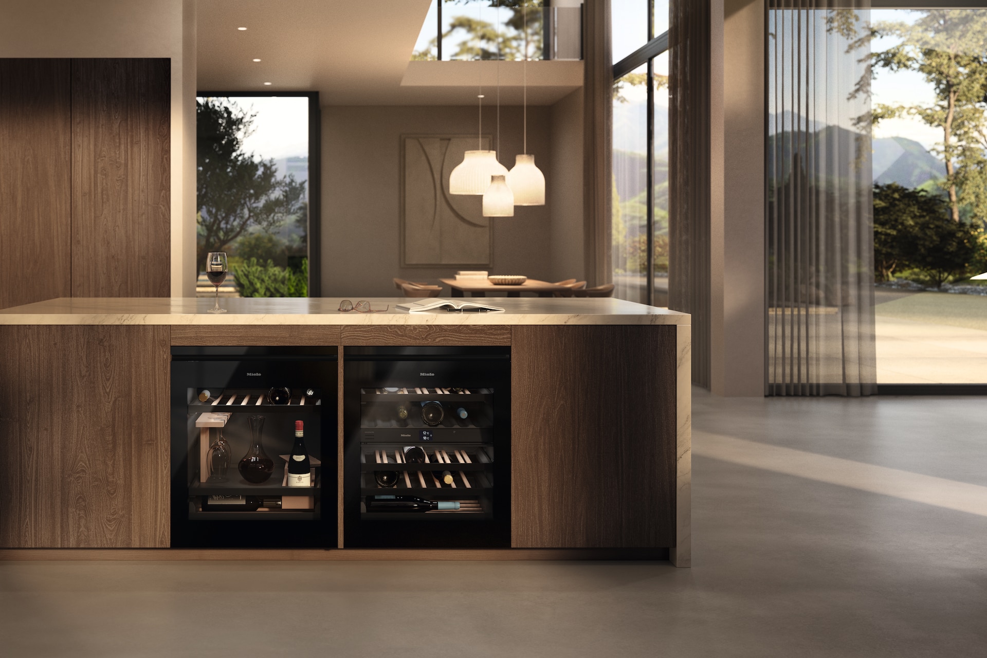 Miele KWTUS 7096 E Unterbau Weintemperierschrank