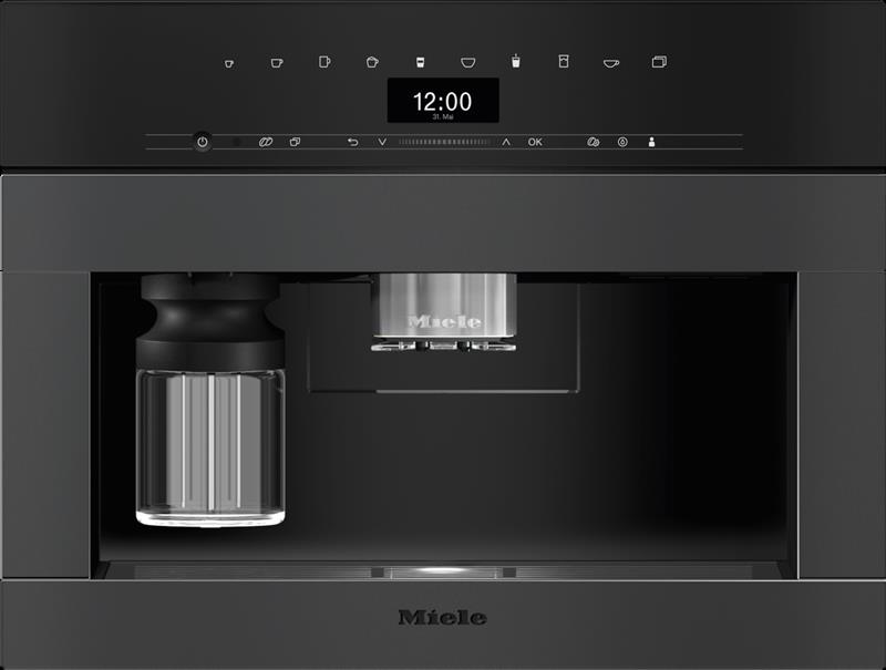 Miele Kaffee CVA 7440 125 Gala Ed Obsidianschwarz matt