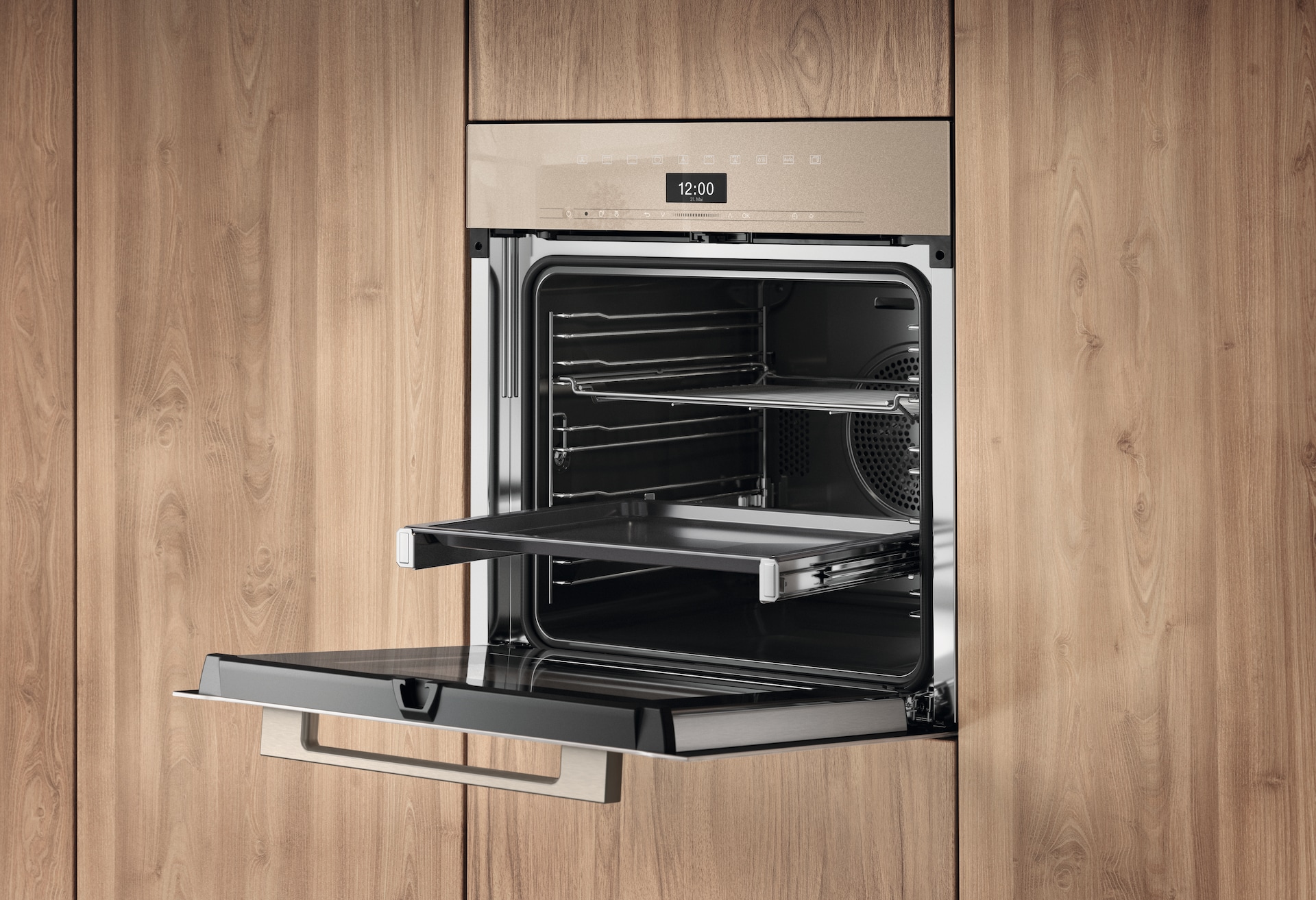 Miele Einbau Backofen H 7460 B Pearlbeige