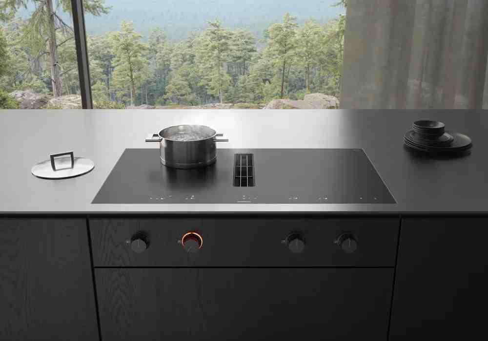 Gaggenau Flex-Induktionskochfeld mit integrierter Lüftung Serie 400 CV492105M